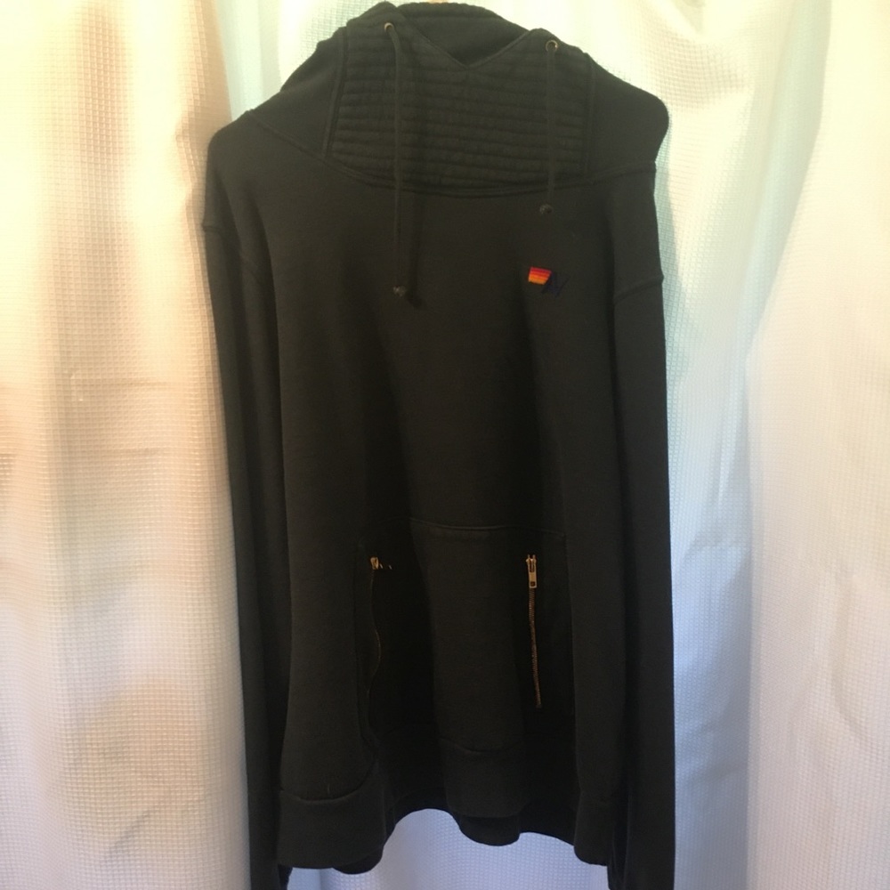 Aviator Nation Charcoal Ninja hoodie XL